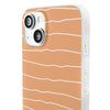 Wave Line Pattern Flexi iPhone Cases. Soft iPhone case. Compatible with many of iPhone Models. Please See our iPhone model selection list.