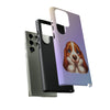 Basset Hound Sad Face Tough Phone Case For Samsung. Samsung Case. Dog Lover Phone Case. Compatible with many of Samsung Models. Please See our Samsung model selection list.