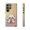 Bichon Frise Sad Face Tough Phone Case For Samsung. Samsung Case. Dog Lover Phone Case. Compatible with many of Samsung Models. Please See our Samsung model selection list.