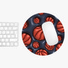 3D Inflated Basketball Round Mouse Pad.