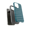 Wave Line Pattern Tough iPhone Case, Compatible with many of iPhone Models. Please See our iPhone model selection list.