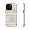 Bricks Print Tough iPhone Case, Compatible with many of iPhone Models. Please See our iPhone model selection list.