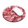3D Pink Hydrangeas Round Mouse Pad.