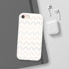 Wave Lines Pattern Flexi iPhone Cases. Soft iPhone case. Compatible with many of iPhone Models. Please See our iPhone model selection list.