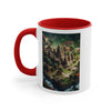 Miniature, World Landmark, Angkor Wat in Cambodia. coffee mug, Tea mug.