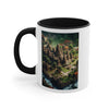 Miniature, World Landmark, Angkor Wat in Cambodia. coffee mug, Tea mug.