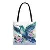 Bird tote bag, Shopping Bag, Grocery Bag, Library Bag.Three Sizes to Choose From.