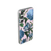 Blue Floral Pattern Flexi Samsung phone Case. Soft phone Case. Compatible with many of Samsung Models. Please See our Samsung model selection list.