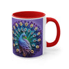 3D Peacock Mug , coffee mug, Tea mug.