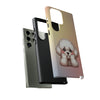 Bichon Frise Sad Face Tough Phone Case For Samsung. Samsung Case. Dog Lover Phone Case. Compatible with many of Samsung Models. Please See our Samsung model selection list.