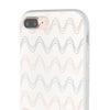Wave Lines Pattern Flexi iPhone Cases. Soft iPhone case. Compatible with many of iPhone Models. Please See our iPhone model selection list.
