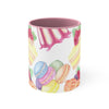 Dessert Mug, Cake Mug, Coffee Mug, Tea Mug.