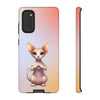 Sphynx Cat Giving Heart Tough Phone Case For Samsung. Samsung Case. Compatible with many of Samsung Models. Please See our Samsung model selection list.