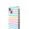 Stripe Pattern Flexi iPhone Cases. Soft iPhone case. Compatible with many of iPhone Models. Please See our iPhone model selection list.