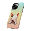 Bull Terrier Sad Face Tough iPhone Case. Dog Lover Phone Case. Compatible with many of iPhone Models. Please See our iPhone model selection list.
