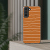 Wave Line Pattern Flexi Samsung phone Case. Soft phone Case. Compatible with many of Samsung Models. Please See our Samsung model selection list.