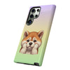 Akita Sad Face Tough Phone Case For Samsung. Samsung Case. Dog Lover Phone Case. Compatible with many of Samsung Models. Please See our Samsung model selection list.