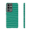 Wave Line Pattern Tough Phone Case For Samsung. Samsung Case. Compatible with many of Samsung Models. Please See our Samsung model selection list.