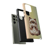 Himalayan Cat Giving Heart Tough Phone Case For Samsung. Samsung Case. Compatible with many of Samsung Models. Please See our Samsung model selection list.