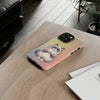 Birman Cat Giving Heart Tough iPhone Case. Cat Lover Phone Case. Compatible with many of iPhone Models. Please See our iPhone model selection list.