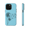 Love Dandelion Tough iPhone Case, Compatible with many of iPhone Models. Please See our iPhone model selection list.
