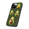 Cute Avocado Tough iPhone Case. Compatible with many of iPhone Models. Please See our iPhone model selection list.