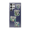 Cute Koala Stickers Flexi Samsung phone Case. Soft phone Case. Compatible with many of Samsung Models. Please See our Samsung model selection list.