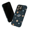 Planet Pattern Tough iPhone Case. Compatible with many of iPhone Models. Please See our iPhone model selection list.
