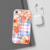 Beautiful Flowers Theme Flexi iPhone Cases. Soft iPhone case. Compatible with many of iPhone Models. Please See our iPhone model selection list.