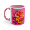 3D Flowers Mug , coffee mug, Tea mug.