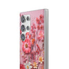 3D Looking Pressed Wildflowers Flexi Samsung phone Case. Soft phone Case. Compatible with many of Samsung Models. Please See our Samsung model selection list.