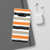 Stripe Pattern Flexi Samsung phone Case. Soft phone Case. Compatible with many of Samsung Models. Please See our Samsung model selection list.