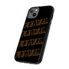 Football Tough iPhone Case. Compatible with many of iPhone Models. Please See our iPhone model selection list.