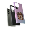 Australian Shepherd Sad Face Tough Phone Case For Samsung. Samsung Case. Dog Lover Phone Case. Compatible with many of Samsung Models. Please See our Samsung model selection list.