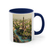 Miniature, World Landmark, Eiffel Tower in France, coffee mug, Tea mug.