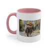 Dressed up Cat coffee mug.