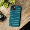 Wave Line Pattern Tough iPhone Case, Compatible with many of iPhone Models. Please See our iPhone model selection list.