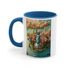 Miniature, World Famous Landmark, Statue of Liberty in America, coffee mug, Tea mug.
