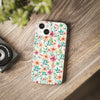 Spring Flower Pattern Flexi iPhone Cases. Soft iPhone case. Compatible with many of iPhone Models. Please See our iPhone model selection list.