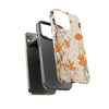 Pressed Wildflowers With Butterfly Tough iPhone Case, Compatible with many of iPhone Models. Please See our iPhone model selection list.
