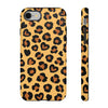Leopard Heart Print Tough iPhone Case, Compatible with many of iPhone Models. Please See our iPhone model selection list.