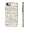 Bricks Print Tough iPhone Case, Compatible with many of iPhone Models. Please See our iPhone model selection list.