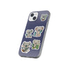 Cute Koala Stickers Flexi iPhone Cases. Soft iPhone case. Compatible with many of iPhone Models. Please See our iPhone model selection list.