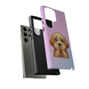 Golden Retriever Sad Face Tough Phone Case For Samsung. Samsung Case. Dog Lover Phone Case. Compatible with many of Samsung Models. Please See our Samsung model selection list.