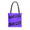 Soccer tote bag, Love Soccer Shopping Bag, Grocery Bag, Library Bag. Three Sizes to Choose From.