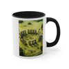 Miniature, World Landmark, Stonehenge in United Kingdom, coffee mug, Tea mug.