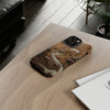 Forest Engraved Wood Tough iPhone Case, Compatible with many of iPhone Models. Please See our iPhone model selection list.