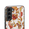 Fall Theme Pattern Flexi Samsung phone Case. Soft phone Case. Compatible with many of Samsung Models. Please See our Samsung model selection list.