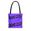 Soccer tote bag, Love Soccer Shopping Bag, Grocery Bag, Library Bag. Three Sizes to Choose From.