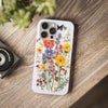 3D Looking Pressed Wildflowers Flexi iPhone Cases. Soft iPhone case.Compatible with many of iPhone Models. Please See our iPhone model selection list.